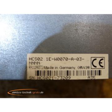 Rexroth Dutch Egypt HCS02.1E-W0070-A-03-NNNN IndraDrive C