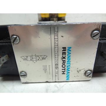 MANNESMANN Canada Greece REXROTH 4WE10J31/CW110N9/45 DIRECTIONAL SOLENOID VALVE