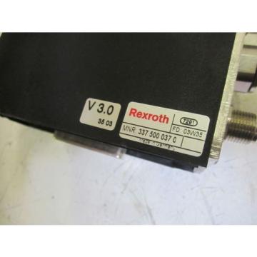 REXROTH Canada Canada 337 500 037 0 PENUMATIC VALVE DRIVER DDL DEVICENET (AS PIC.) *USED*