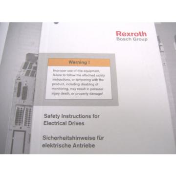 *NEW* Germany India REXROTH INDRAMAT  SERVO DRIVE  HCS02.1E-W0012-A-03-NNNN   60 Day Warranty!