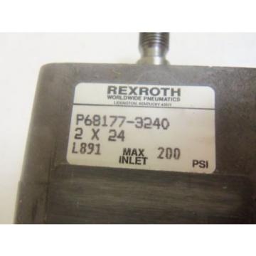 REXROTH Singapore Italy P68177-3240 *USED*