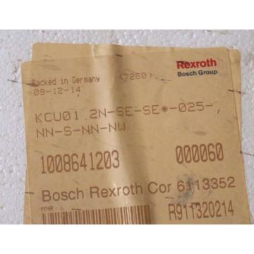 NEW USA Canada SEALED REXROTH KCU01.2N-SE-SE-025-NN-S-NN-NW ELECTRONIC CONTROL SYSTEM