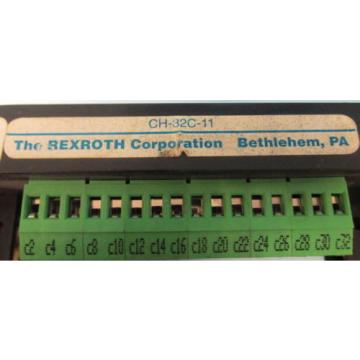 REXROTH Australia Australia PROPORTIONAL CARD HOLDER CH-32C-11