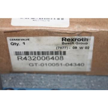 Rexroth Japan Russia Bosch Group Ceram Pneumatic Valve R432006408 GT-010051-04340  NEW