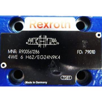 Rexroth Korea Singapore 4WE 6 H62/EG24N9K4 R900561286 Wegeventil -used-