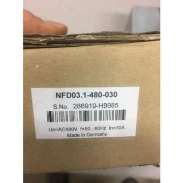 NEW Greece china Bosch Rexroth NFD03.1-480-030 Power Line Filter 480VAC 50/60Hz 30A