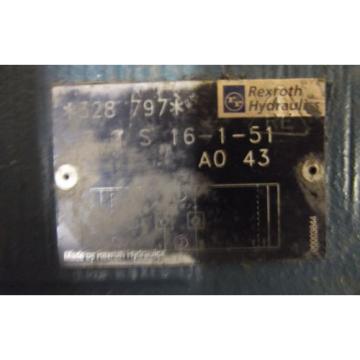 REXROTH Canada Japan HYDRAULIC VALVE Z2S 16-1-51 A0 43