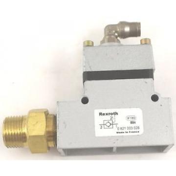 REXROTH Australia Germany 821003028 .5IN. FNPT 2 WAY  PNEUMATIC VALVE