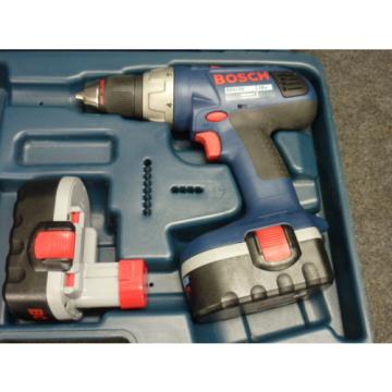 NOS! BOSCH 33618 CORDLESS 1/2&#034; DRILL KIT, 18-VOLT, BRUTE TOUGH