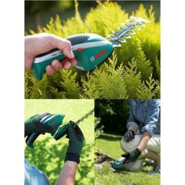 Bosch Isio3 Cordless Shrub Grass Shear Include Blade 12cm 8cm