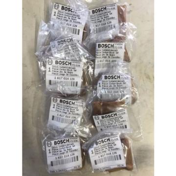 GENUINE BOSCH Carbon Brush Set Part#1617014126 (10 Pack)