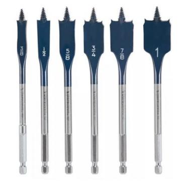 Brand New || Bosch Spade Bit Set Daredevil DSB5006 Impact Tough