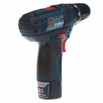 Bosch Li-Ion Drill/Driver Cordless Power Tool Kit 3/8in 12V Keyless PS31-2A