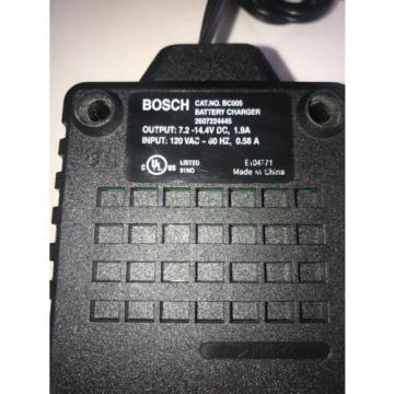 Bosch BC005 Battery Charger 7.2v To 14.4v