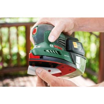 Bosch PSM 18 LI Cordless Lithium-Ion Multi-Sander (1 x 18 V Battery, 2.0 Ah)