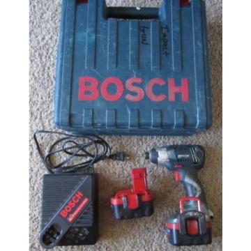 Bosch 14.4V Impactor Kit 23614 w Case, Battery Charger, 2 Batteries