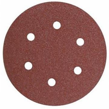 BOSCH SR6R242 6&#034; 240 Grit 6 Hole Hook-And-Loop Sanding Discs (25pk)