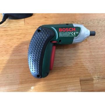 Bosch IXO Cordless Screwdriver - Dock Charger - Portable - Lithium Ion - Used