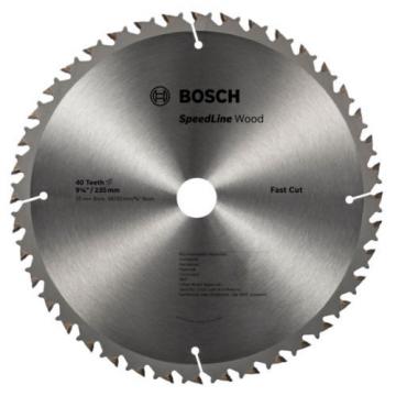 Bosch Speedline Wood Circular Saw Blades 235mm  - 20T, 40T or 60T