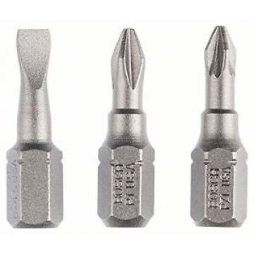 Bosch, 2607001765, Lama 3 Bit Set LS PH1 PZ1 x H 25 mm