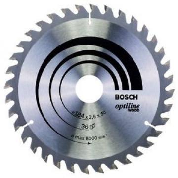 Bosch 2608640611 - Lama per sega circolare da legno Optiline, dimensioni: 184 x