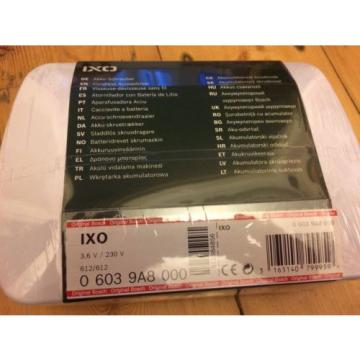 Brand New Bosch ixo cordless screwdriver