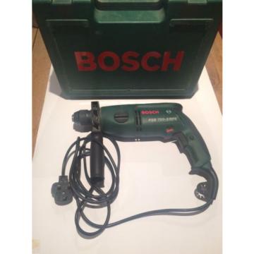 Bosch Percussion Hammer Drill corded PSB 750-2RPE Impact drilling 240v