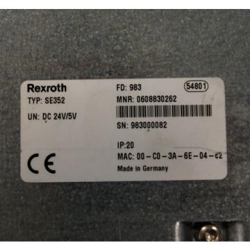 Rexroth Greece Canada SE352, 0608830262 Control Unit