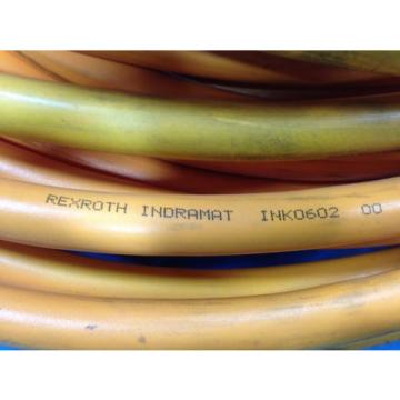 REXROTH Singapore Japan INDRAMAT INK0602 SERVO CABLE IKG4067 40 METER 11610156 USED (B28)