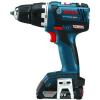 Bosch Li-Ion Drill/Driver Cordless Power Tool Kit 1/2in 18V Keyless BLUE L-Boxx