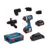 BOSCH TRAPANO A BATTERIA GSR 18 V-EC FC2 FLEXICLICK 5-IN-1 INCL. 4 SAGGI #1 small image