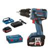 BOSCH TRAPANO A BATTERIA GSR 18 V-CE WIRELESS + 2x 2Ah + L-BOXX 06019D6105 #1 small image