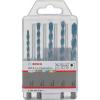 BOSCH HEX-9 Multi Construction - 5 Piece HEX Drill Bit Set - 4/5/6/6/8mm #1 small image