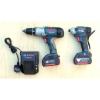 Bosch GSB 18 VE-2LI Combi Drill/Driver &amp; Bosch GDR 18V-LI Impact Driver Set 18V