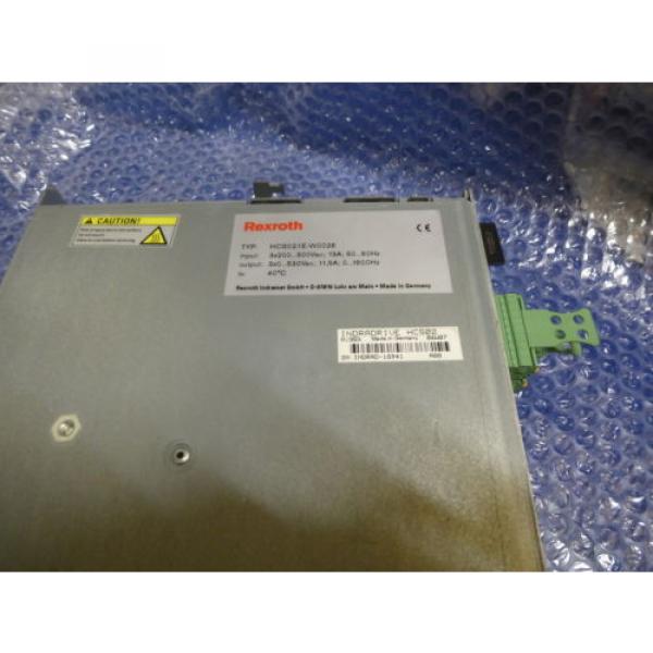 Bosch Canada France Rexroth Indramat HCS02.1E-W0028 mit Speicherkarte #7 image