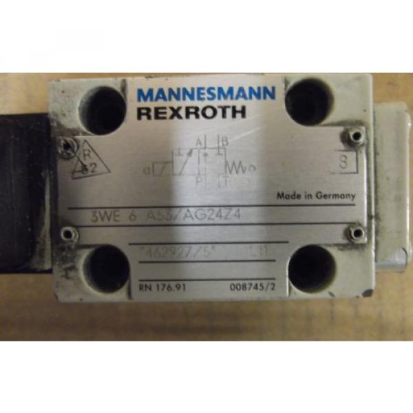 MANNESMANN China Korea REXROTH Ventilmagnet  3WE 6 A53/AG24Z4 #5 image