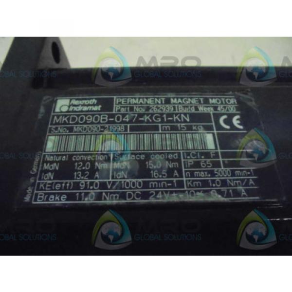 REXROTH Italy Korea INDRAMAT MKD090B-047-KG1-KN *NEW IN BOX* #2 image