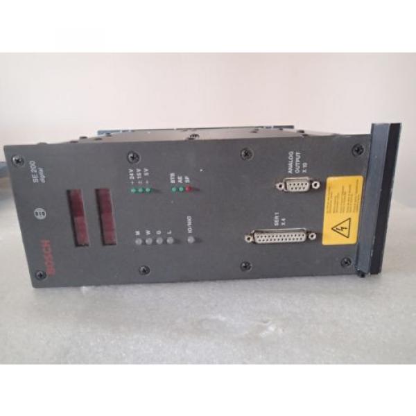 Warranty Canada Germany Bosch SE 200 Digital Servo Controller Drive Rexroth 0 608 830 123 Robot #7 image