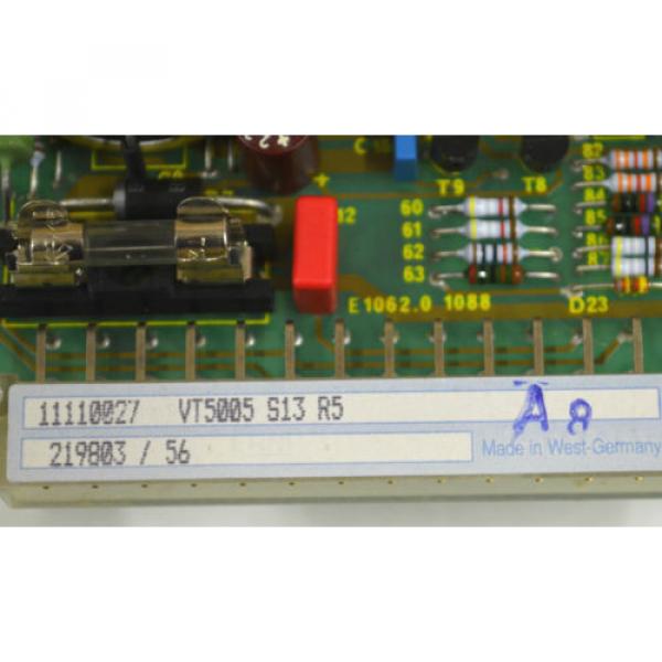 REXROTH Mexico USA VT5005 S13 R5 Proportionalverstärker AMPLIFIER CARD 11110027 #3 image