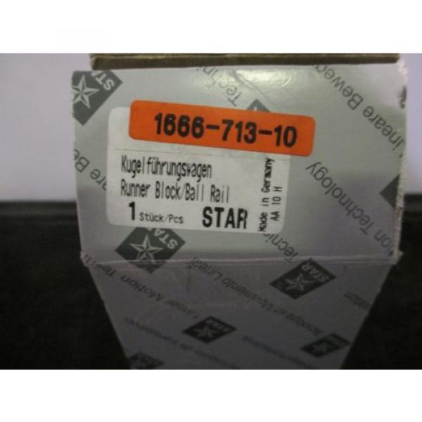 New Australia Canada Star / Rexroth Runner Block Ball Bearing - 1666-713-10 #7 image