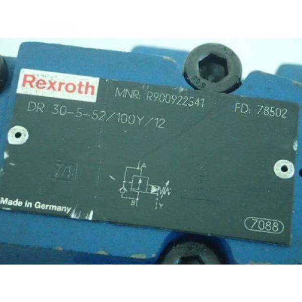 NEW India Germany REXROTH R900922541, DR 30-5-52/100Y/12 HYDRAULIC VALVE,BOXZK #2 image