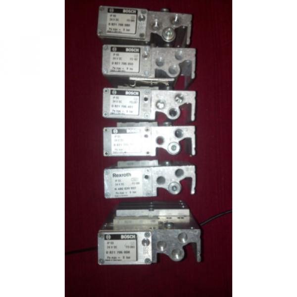 Bosch Singapore Russia Rexroth 0 821 706 008  Valve Banks 395,  055, 401, 080  R480039932 #1 image