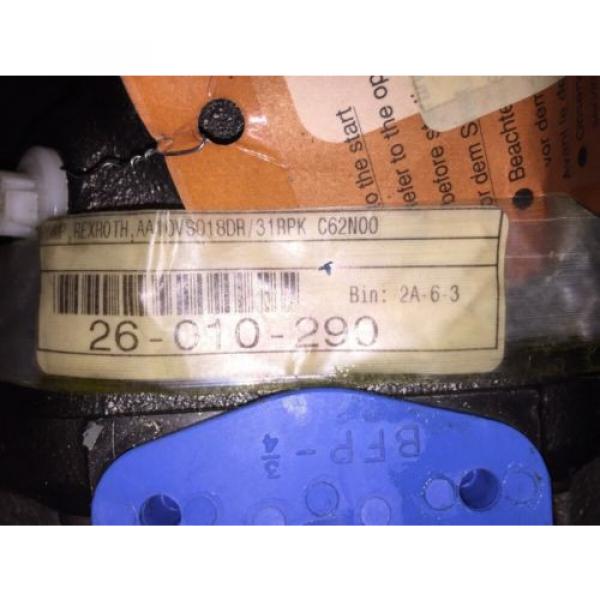 Rexroth Greece Italy Hydraulic Pump AA10VS018DR 31RPK C62N00 R910940516 #4 image