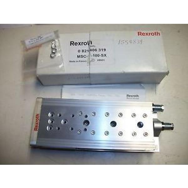 Rexroth Singapore France 0Mini Slide 0 821 406 319 MSC-1-100-SX #1 image