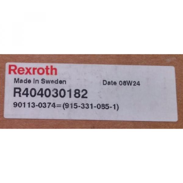 NEW! France USA REXROTH Shut off valve  R404030182 0821300935 Tetra 90113-0374 #3 image