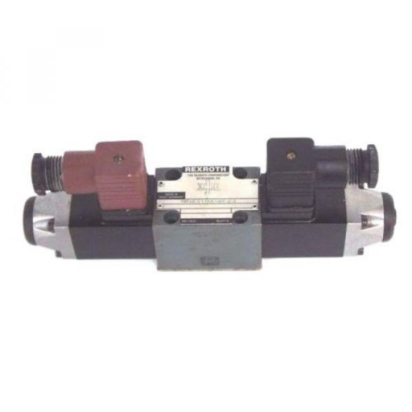 REXROTH France Canada 4WE6E51/AG24NZ45V CONTROL VALVE W/ GU35-4-A-310 COILS &amp; GDM CONNECTORS #2 image