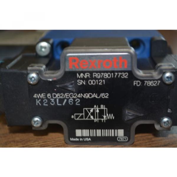 Rexroth Egypt Australia Directional Control Valve 4WE6D62/EG24N9D FD 78627 #2 image