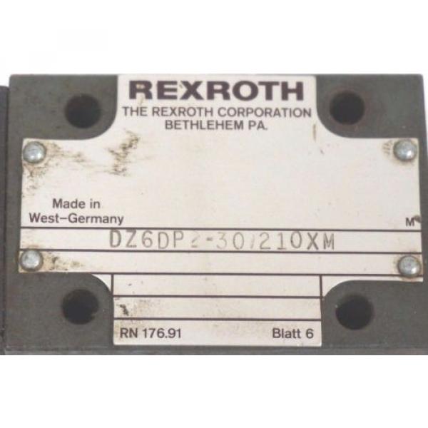 NEW France Singapore REXROTH DZ6DP2-30/210XM VALVE DZ6DP230210XM #3 image