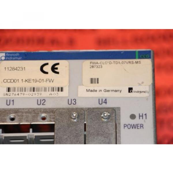 Indramat/Rexroth China Korea CCD01.1-KE19-01-FW Servo Controller Chassis 11284231 #2 image