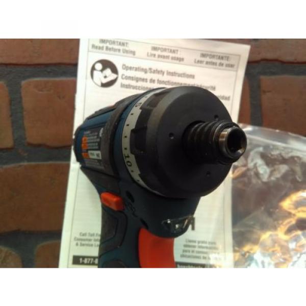 Bosch PS21 12V MAX Li-Ion 1/4&#034; Hex Driver-***NEW*** #5 image